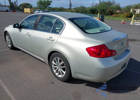 2007 Infiniti G35 Journey from USA, damaged, VIN JNKBV61E87M703578